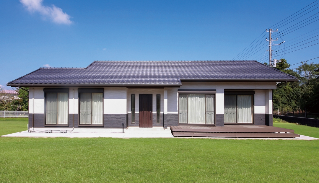 もみの木の美しい平屋